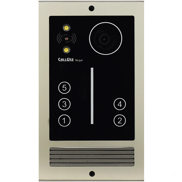 calluse panel negar karti 5u-1 پنل آیفون تصویری کارتی کالیوز 5 واحدی مدل نگار