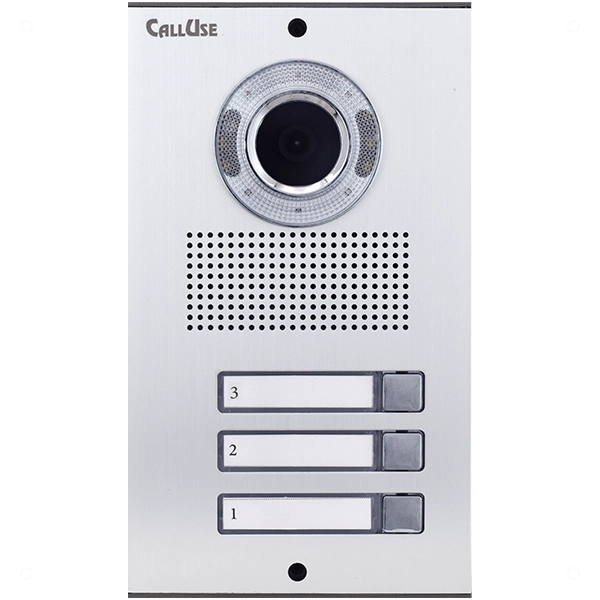 calluse panel nafis 3u-1 عکسی از پنل آیفون تصویری کالیوز 3 واحدی مدل نفیس