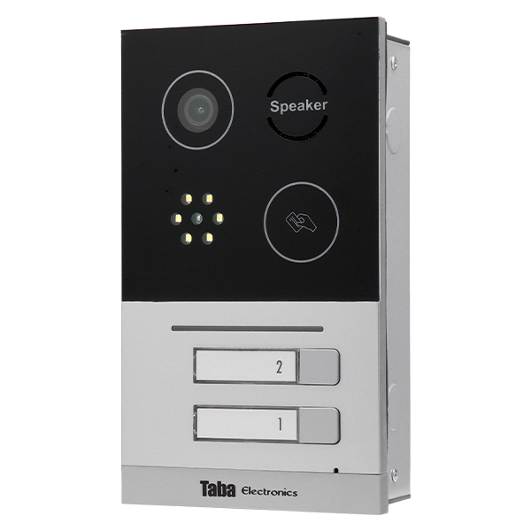 Taba-panel-TP110K-unit2-2 پنل آیفون تصویری جدید تابا TP110K دو واحدی